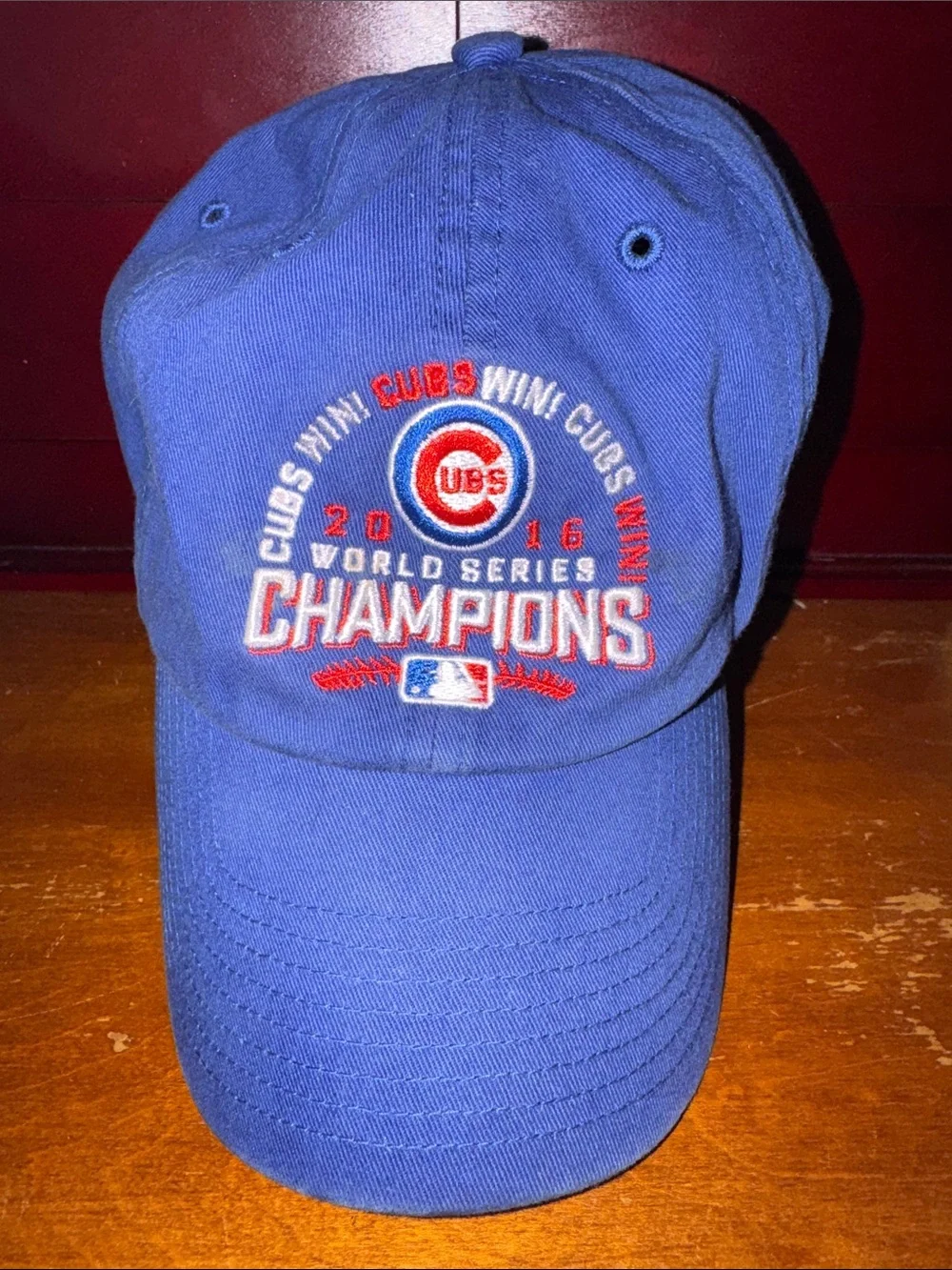 2016 World Series Champions Blue Adjustable Cap